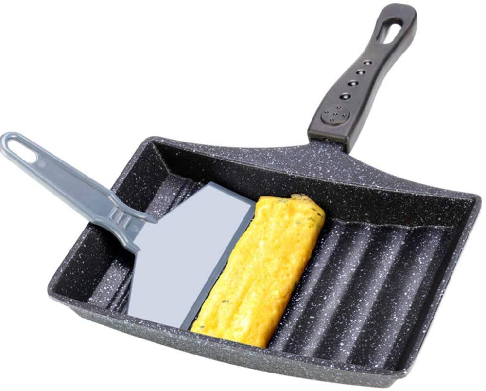 Non-Stick Tamagoyaki Pan for Japanese Omelette & Snacks Cooking