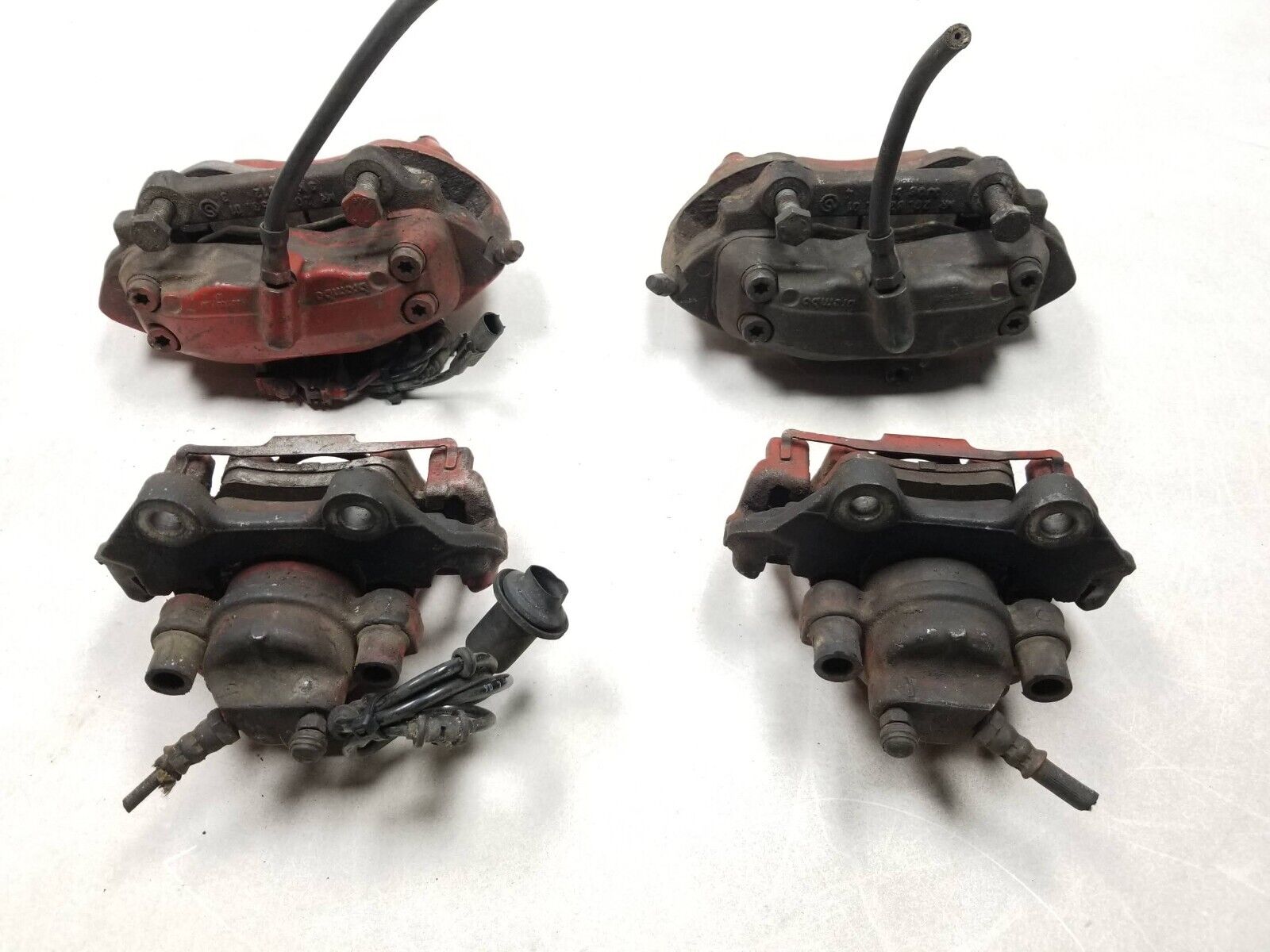 Mercedes CL500 Brake Calipers Set (Front & Rear, 4pcs) - OEM Quality for 2003-2006 Models | Perfect for Performance Upgrades & Car Restoration Projects
