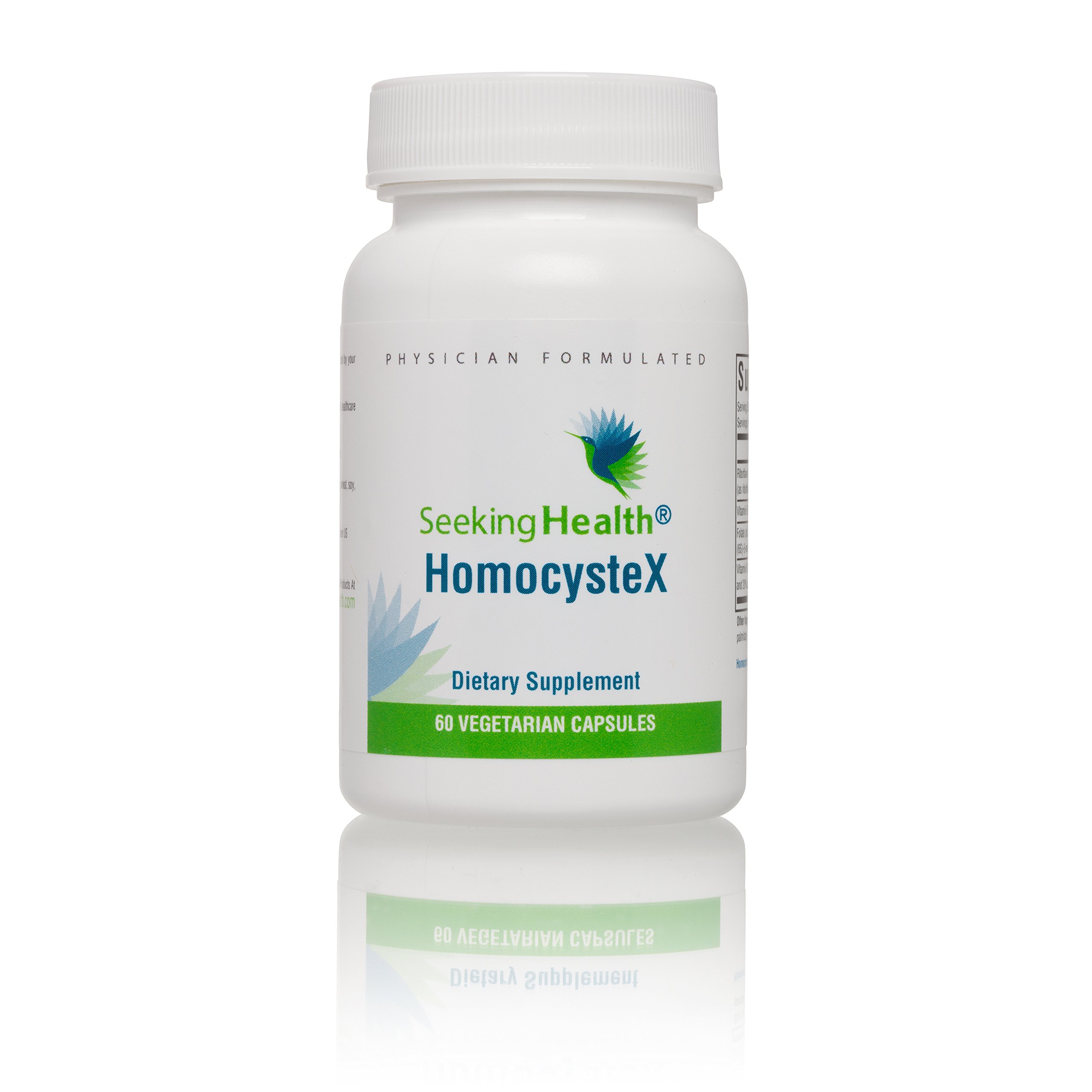 Seeking Health HomocysteX - 60 Capsules | Premium B Complex Vitamins for Homocysteine Metabolism Support | Reduce High Homocysteine Levels | Ideal for Heart Health & Detoxification Support