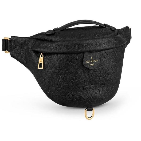 LV Monogram Empreinte Leather Bumbag Crossbody Bag in Noir Black - Perfect for Travel, Shopping & Everyday Use