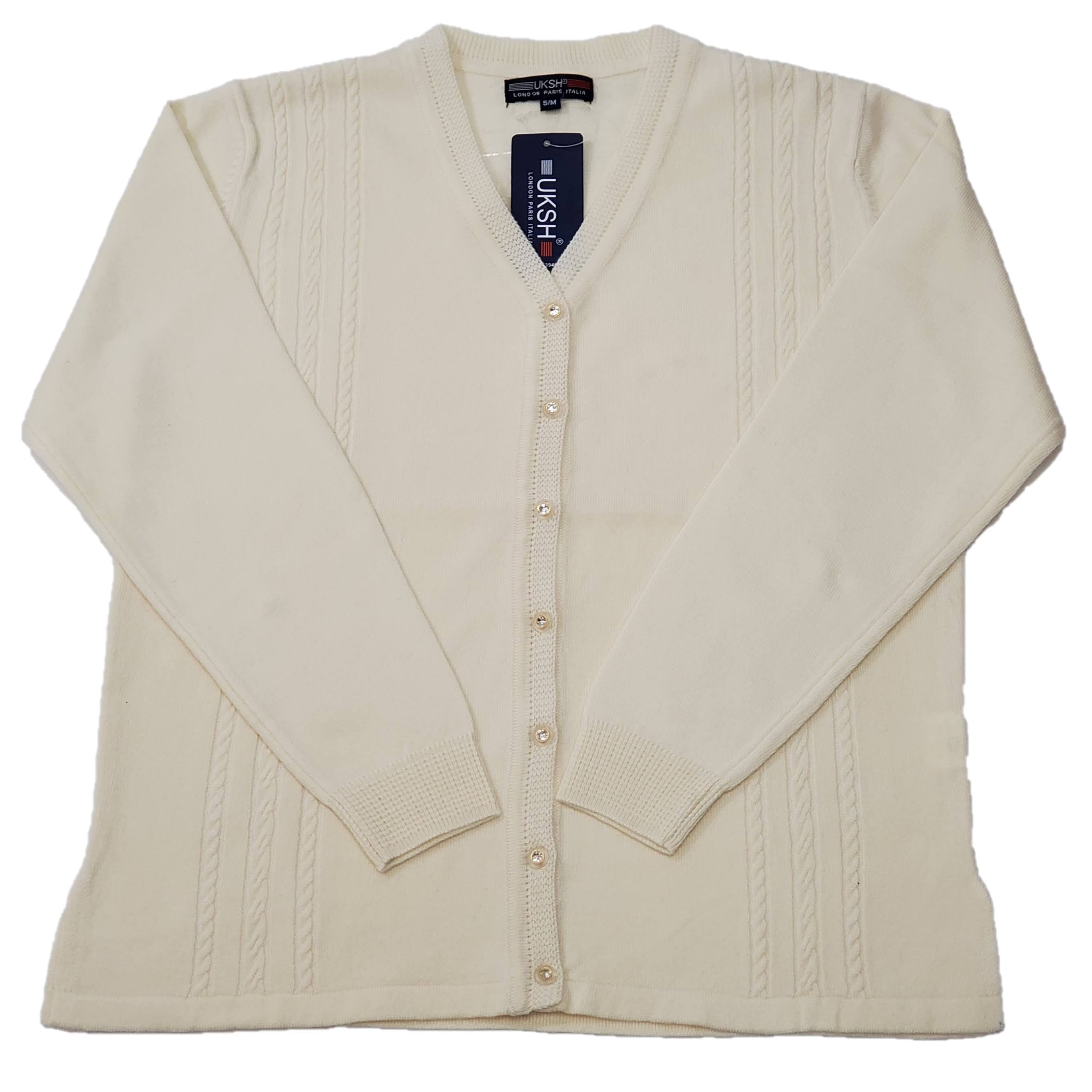 Stylish Women's Self-Design Pattern Cardigan Sweater - Perfect for Office Wear, Casual Outfits & Fall Layering