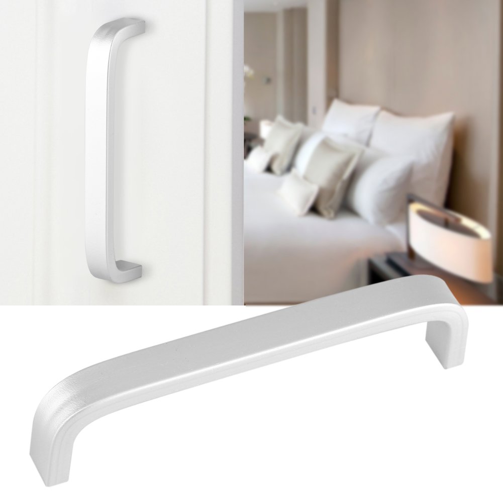 Greensen Modern Aluminum Alloy Kitchen Cabinet Handles 4in/96mm Drawer Pulls for Home, Office, and Bathroom Cabinetry