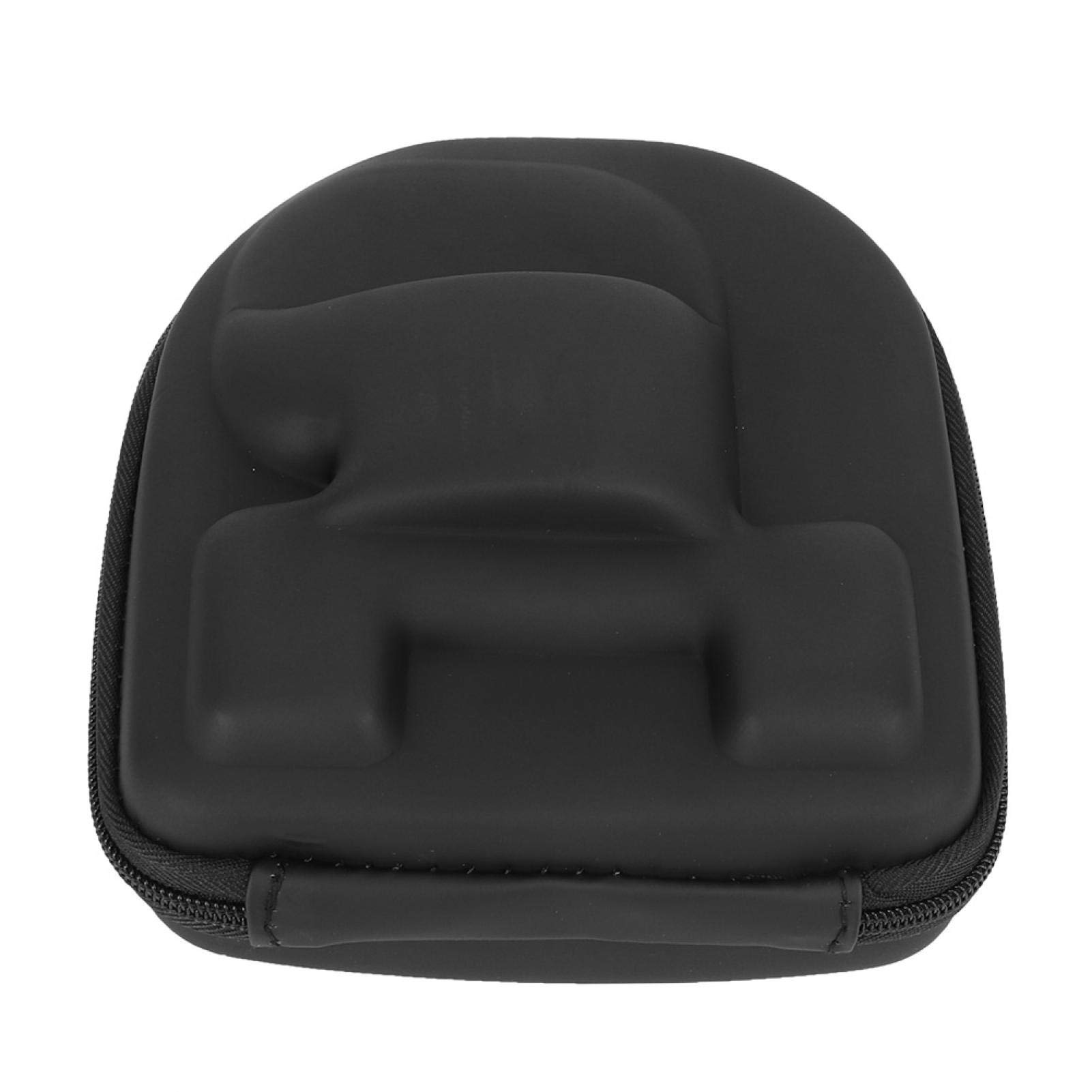 Shanrya Black Durable Fishing Reel Storage Bag - Waterproof Fishing Line Wheel Case for Saltwater & Freshwater Anglers - Perfect for Wild Fishing, Sea Fishing & Outdoor Adventures