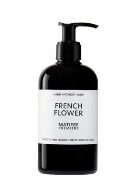 Matiere Premiere French Flower Hand & Body Cleanser - Luxurious Moisturizing Soap for Soft Skin | Perfect for Daily Shower & Spa Relaxation