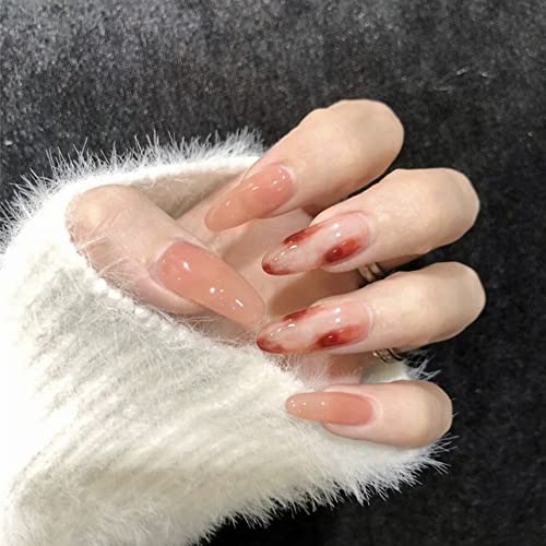24Pcs Matte Green Fake Nails - Long False Nails with Glue, Removable Press on Nails for Manicure, Fashion Nail Art Gifts for Women & Girls - Perfect for Parties, Weddings, and Daily Wear