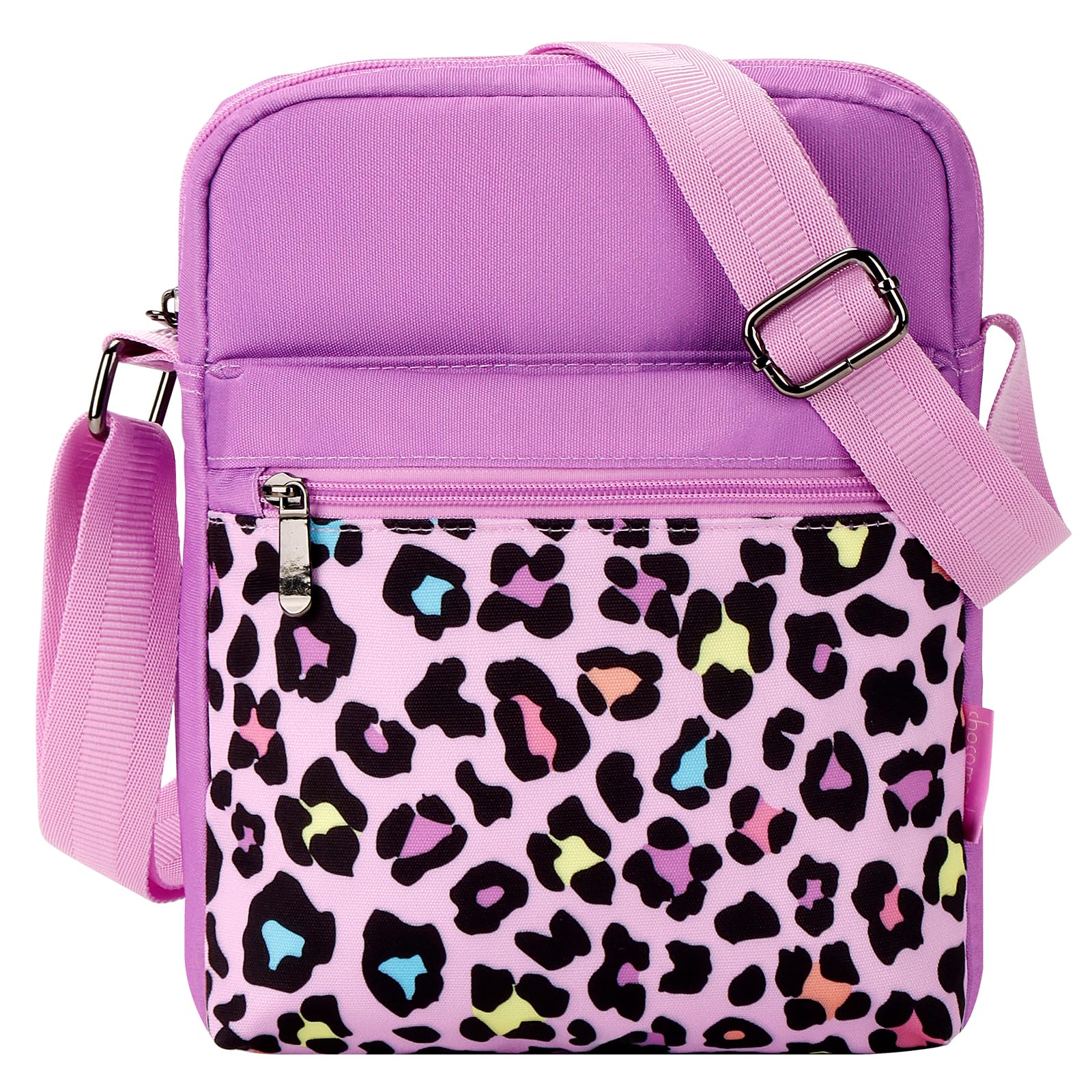 Choco Mocha Crossbody Bag for Girls Age 6-10 | Adjustable Strap Kids Purse for School, Travel & Play | Cute & Stylish Shoulder Bag for Everyday Use