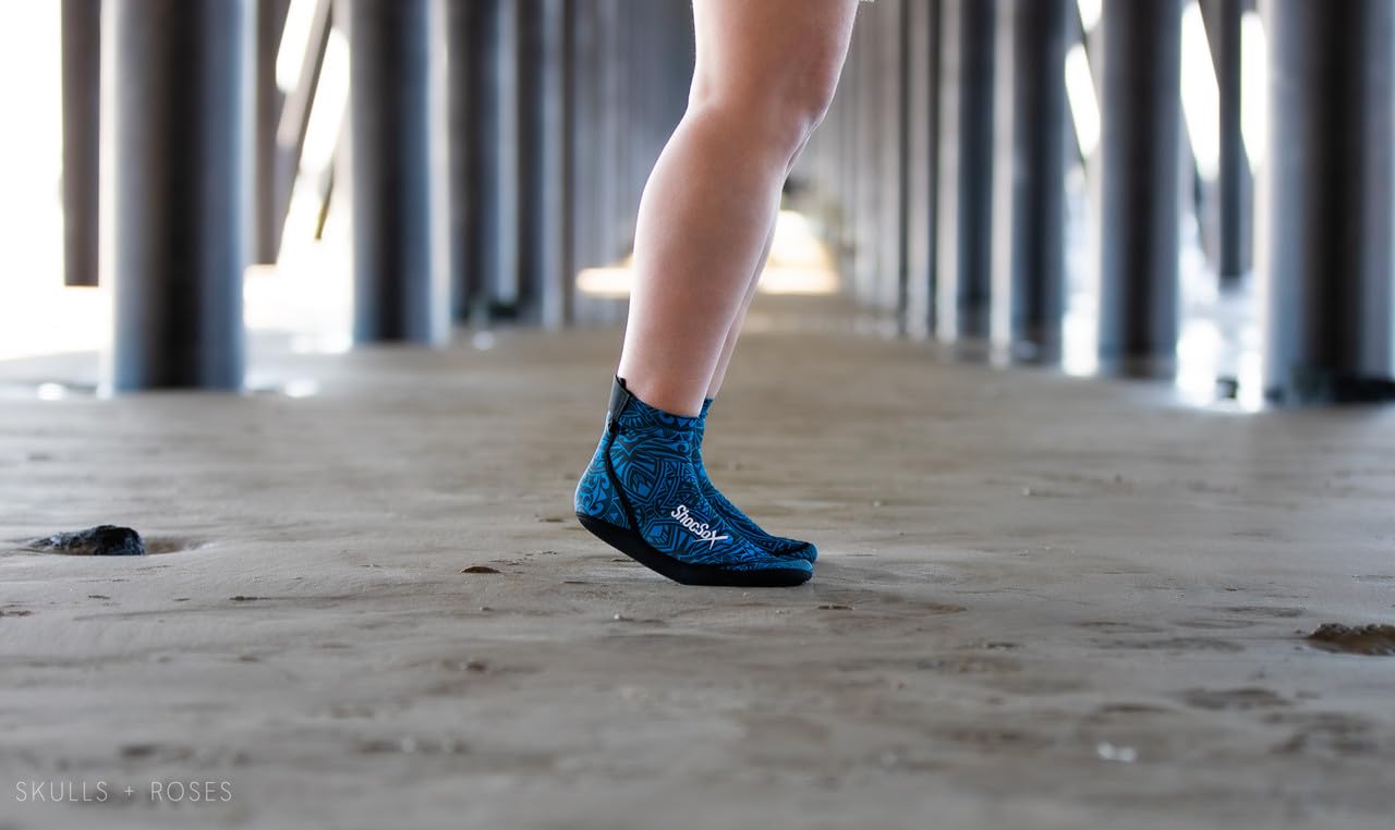 Beach Volleyball & Sand Soccer Socks - No-Holes Guaranteed Soles for Maximum Protection - Perfect for Outdoor Sports & Summer Activities