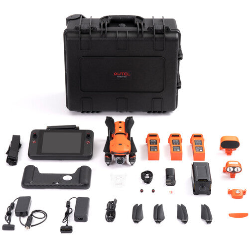 Autel Robotics EVO II Pro 6K Enterprise Bundle V3 - Professional Drone with 1-Inch CMOS Sensor for Aerial Photography, Mapping & Inspections - Perfect for Commercial, Industrial & Search & Rescue Operations