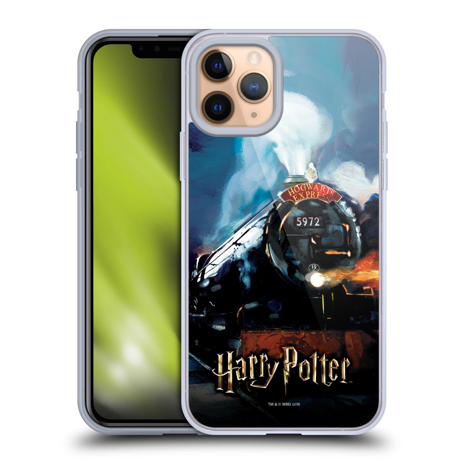 Harry Potter Hogwarts Express Prisoner of Azkaban II Soft Gel Case for iPhone 11 Pro - Officially Licensed by Head Case Designs, Perfect for Fans and Daily Use