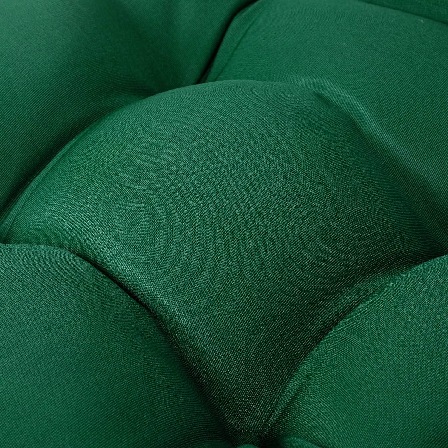 All-Weather Outdoor Chair Cushions - Waterproof Patio Seat Cushions with Tufted Design for Wicker Furniture - Perfect for Garden, Deck, Poolside & Backyard Relaxation
