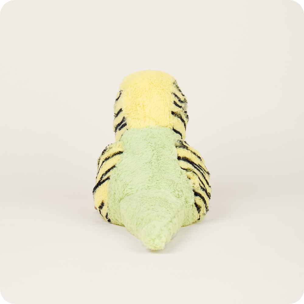 Green Parakeet Warmies - Cozy Microwaveable Plush Toy for Kids & Adults | Perfect for Relaxation, Stress Relief & Cold Weather Comfort