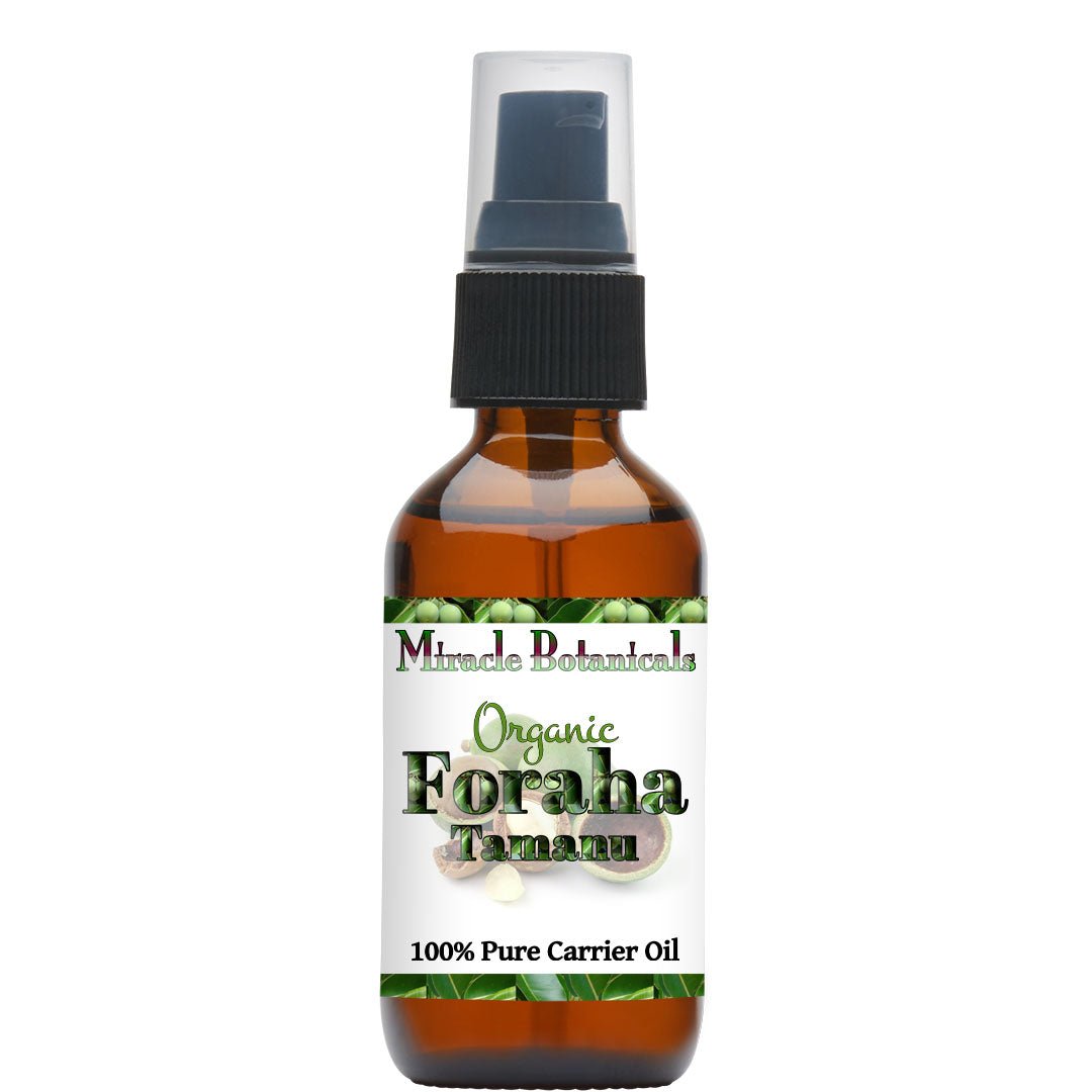 Organic Tamanu Oil (Calophyllum Inophyllum) - Pure Cold-Pressed Foraha Kamani Oil for Skin, Hair & Wound Care - Natural Moisturizer for Dry Skin, Acne Scars & Eczema Relief - Perfect for DIY Beauty & Aromatherapy