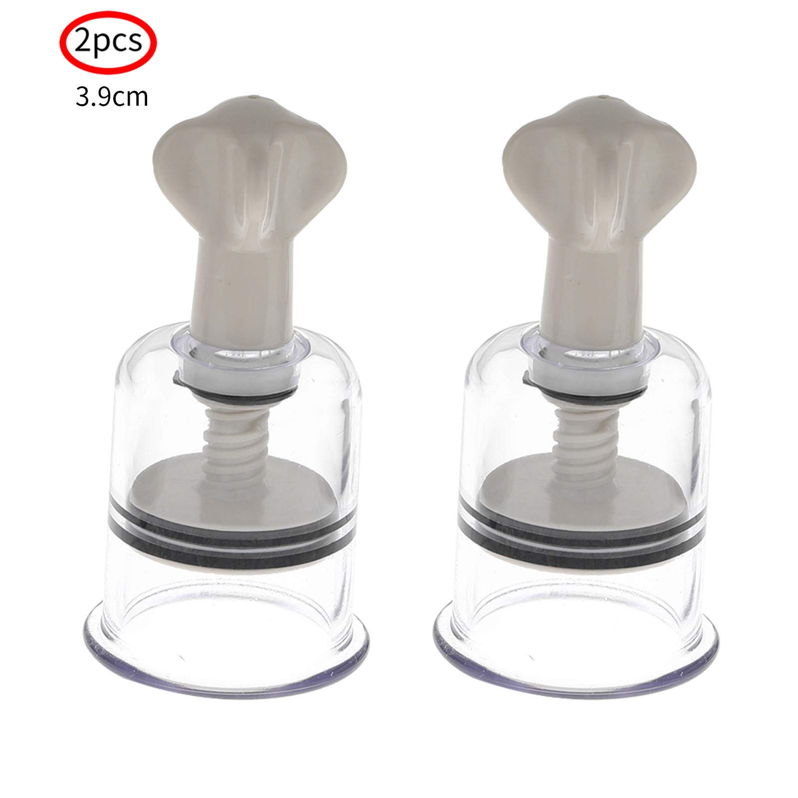 Rotating Vacuum Nipple Suckers - Anti Cellulite Cupping Massager for Breastfeeding & Breast Pump - Perfect for Lactation Support and Postpartum Recovery