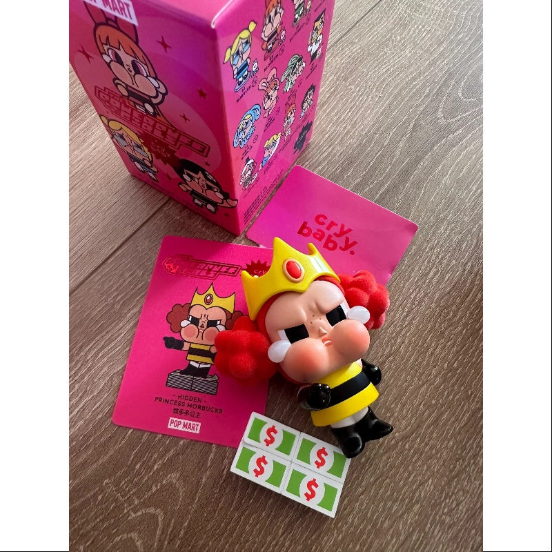 Powerpuff Girls Crybaby Secret Princess Morbucks Action Figure - Collectible Toy for Kids & Fans | Perfect for Display, Play & Gifts