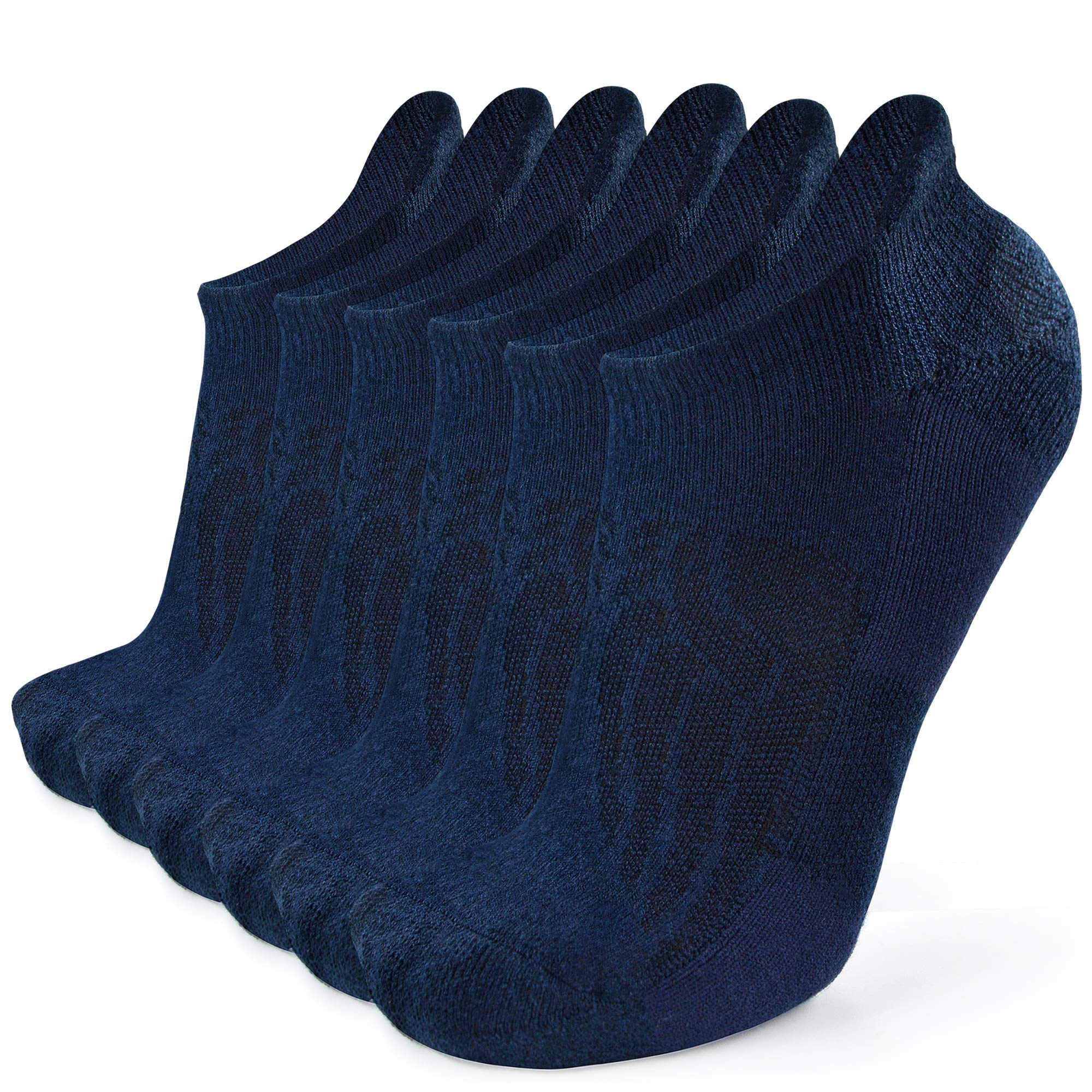 Merino Wool Compression Socks for Men & Women - Soft Thick Cushion Running & Hiking Support Socks (3/6 Pairs) - Perfect for Outdoor Activities, Sports & Daily Comfort