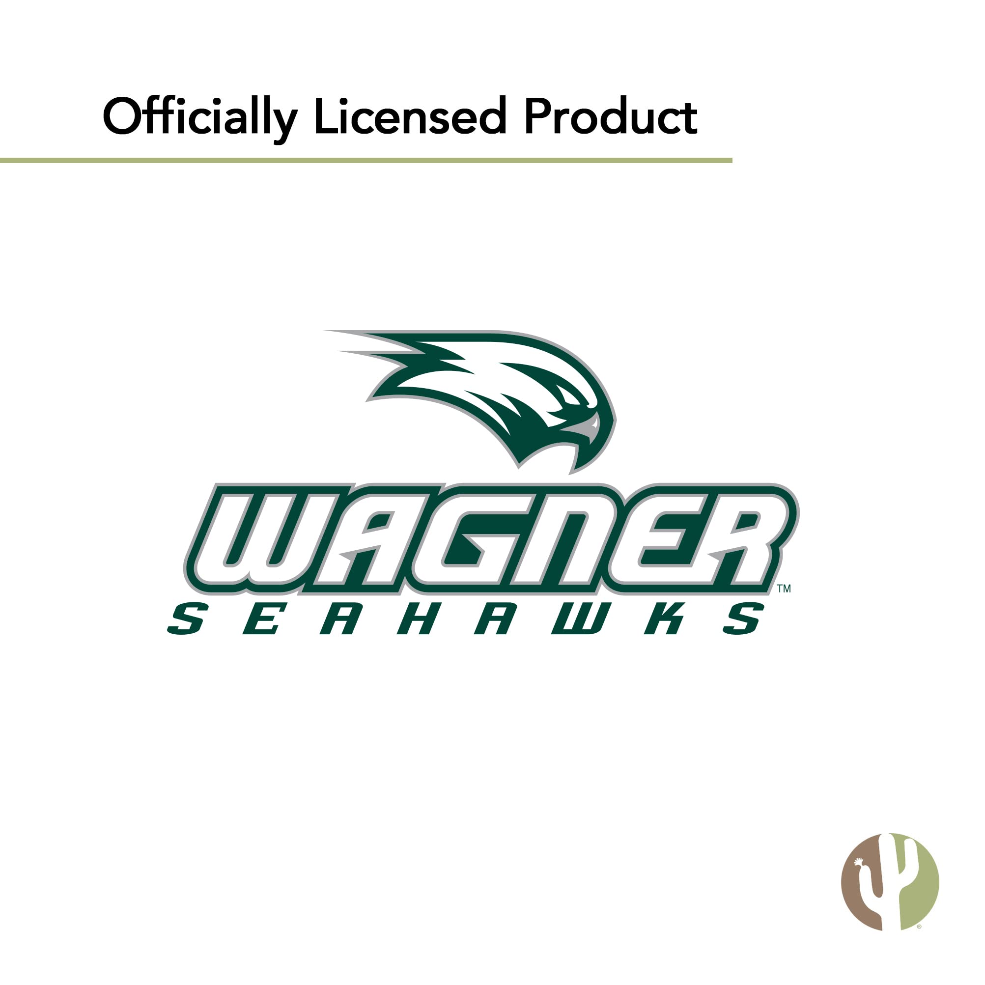 Wagner College WC Seahawks Desert Cactus Vinyl Decal Sticker - Waterproof Laptop, Car, Water Bottle, Scrapbook Decor (Pack of 5) - Perfect for School Spirit, College Dorm, Office & DIY Crafts