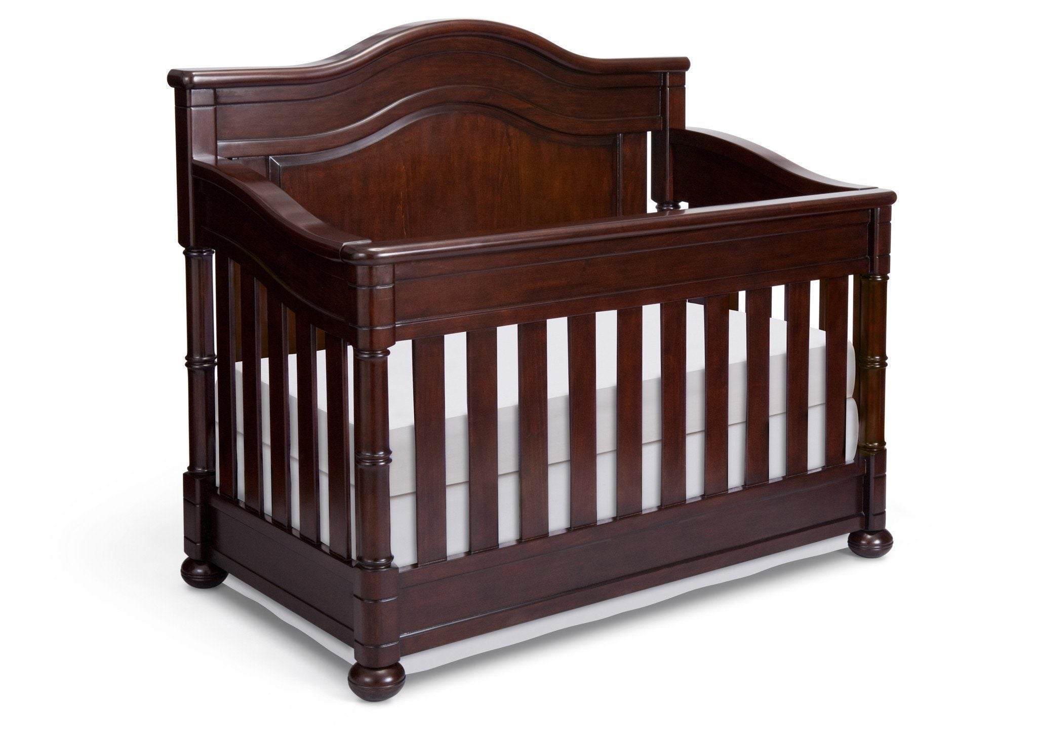 Hanover Park Convertible Crib with Mattress - 4-in-1 Baby Crib to Toddler Bed, Daybed & Full-Size Bed - Safe & Durable Nursery Furniture for Newborns & Toddlers - Perfect for Baby Rooms & Nursery Decor