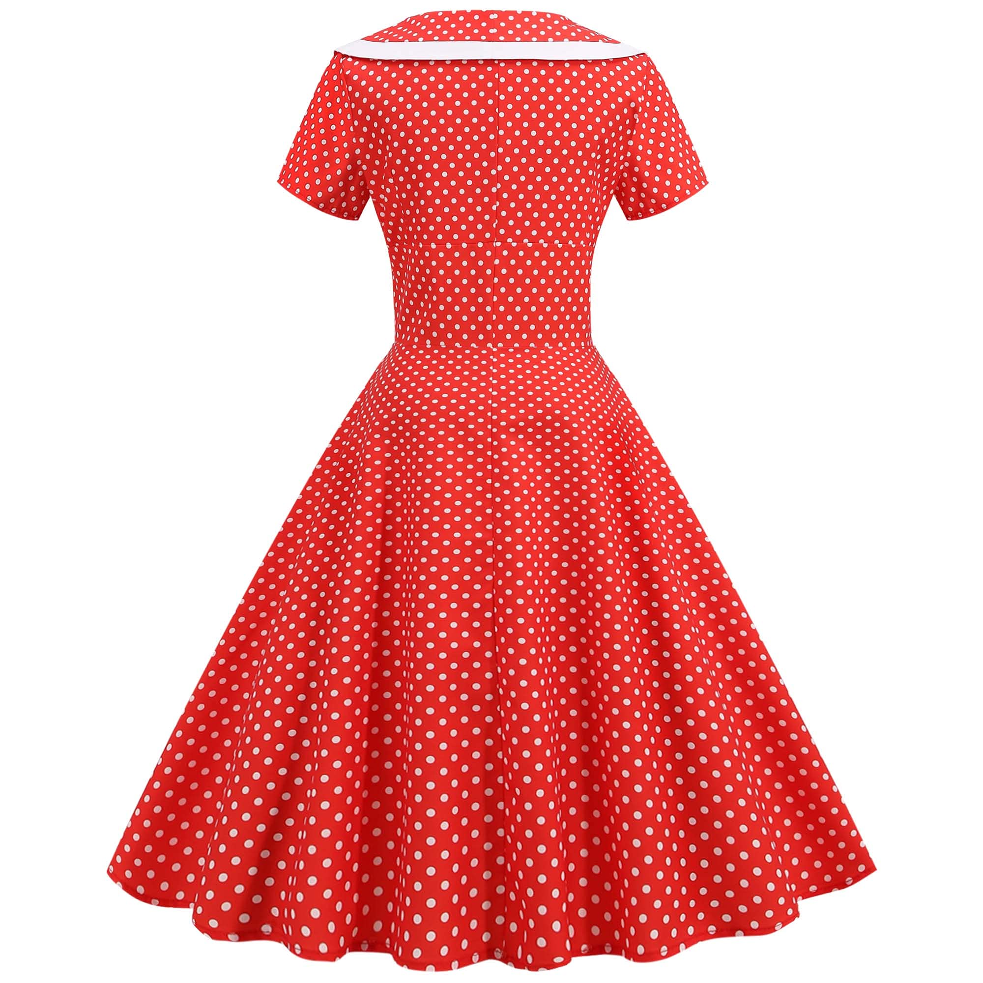 Vintage 1950s Polka Dot Women's Blazer with Wrap Collar - Retro Office Wear, Cocktail Party Dress, Formal Business Attire
