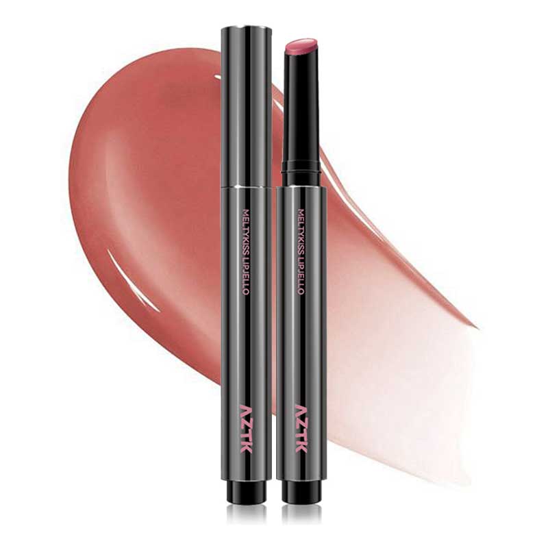 AZTK MELTYKISS LIP JELLO - Hydrating Lip Gloss with Vitamin E, Long-Lasting Shine & Moisture - Perfect for Daily Wear, Date Night & Makeup Looks