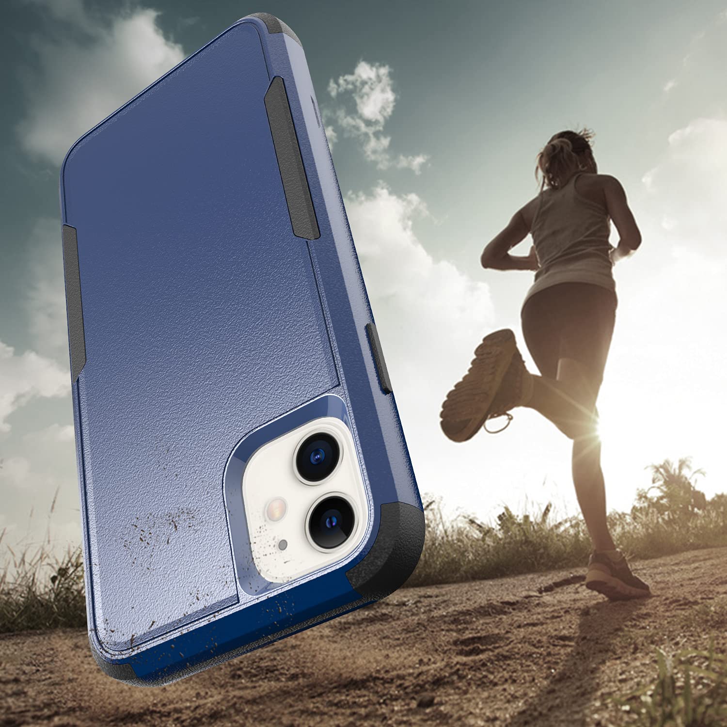 Shockproof Heavy Duty Protective Phone Case for Apple iPhone 11 - Durable Anti-Slip Cover for Outdoor, Sports & Daily Use