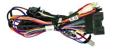 Universal Car Stereo Wiring Harness & Preprogrammed Steering Wheel Control Adapter - Compatible with Aftermarket Radios & 4-Inch Screen Replacements - Easy Installation for DIY Car Audio Upgrades - Perfect for Ford, Chevy, Toyota, Honda & More