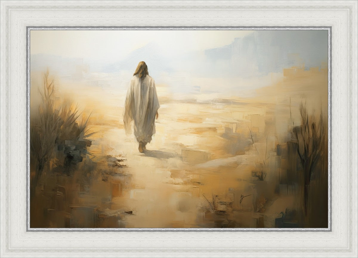 Embracing The Whispers of Solitude - Inspirational Wall Art for Home & Office Decor | Perfect for Meditation Rooms, Living Spaces & Gift Giving