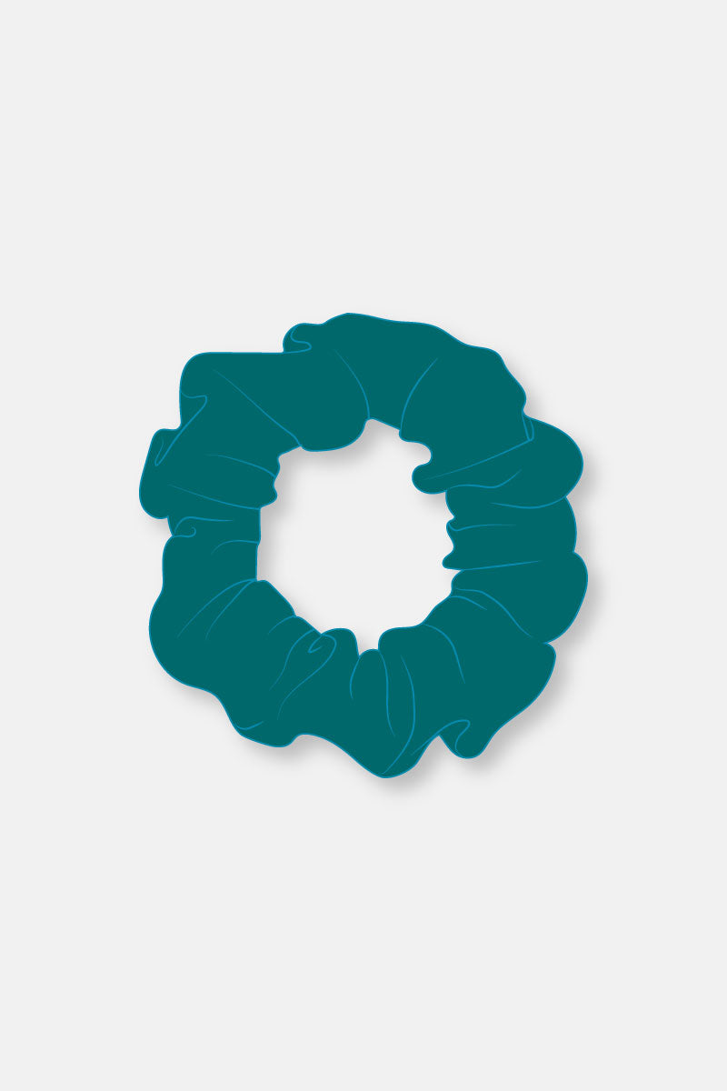 Ocean Matt Scrunchie - Soft & Stylish Hair Accessories for Women & Girls - Perfect for Workouts, Yoga, and Everyday Use