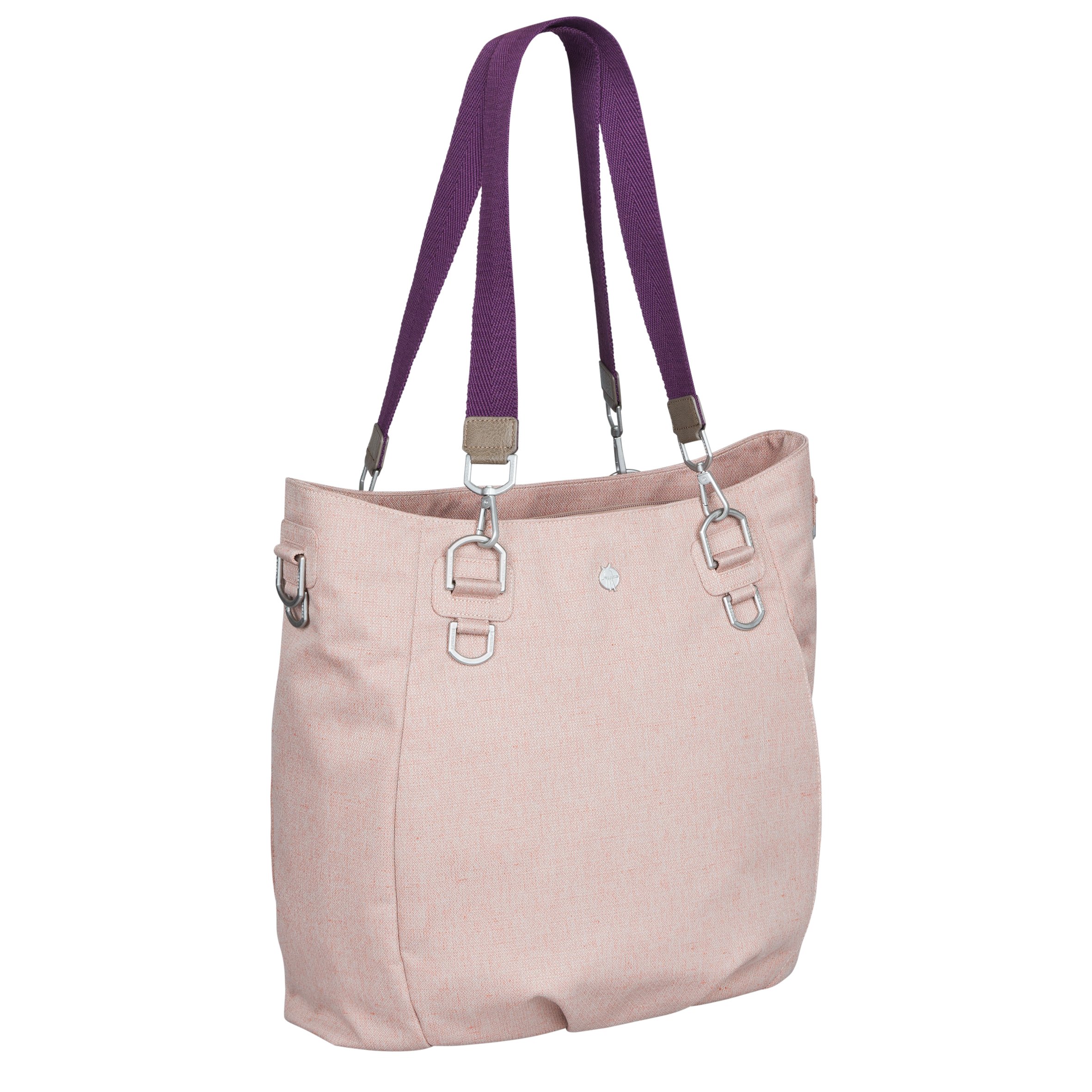 Lassig Green Label Mix 'n Match Diaper Bag Rose - Stylish & Spacious Baby Bag for Moms, Perfect for Travel, Daycare & Everyday Use