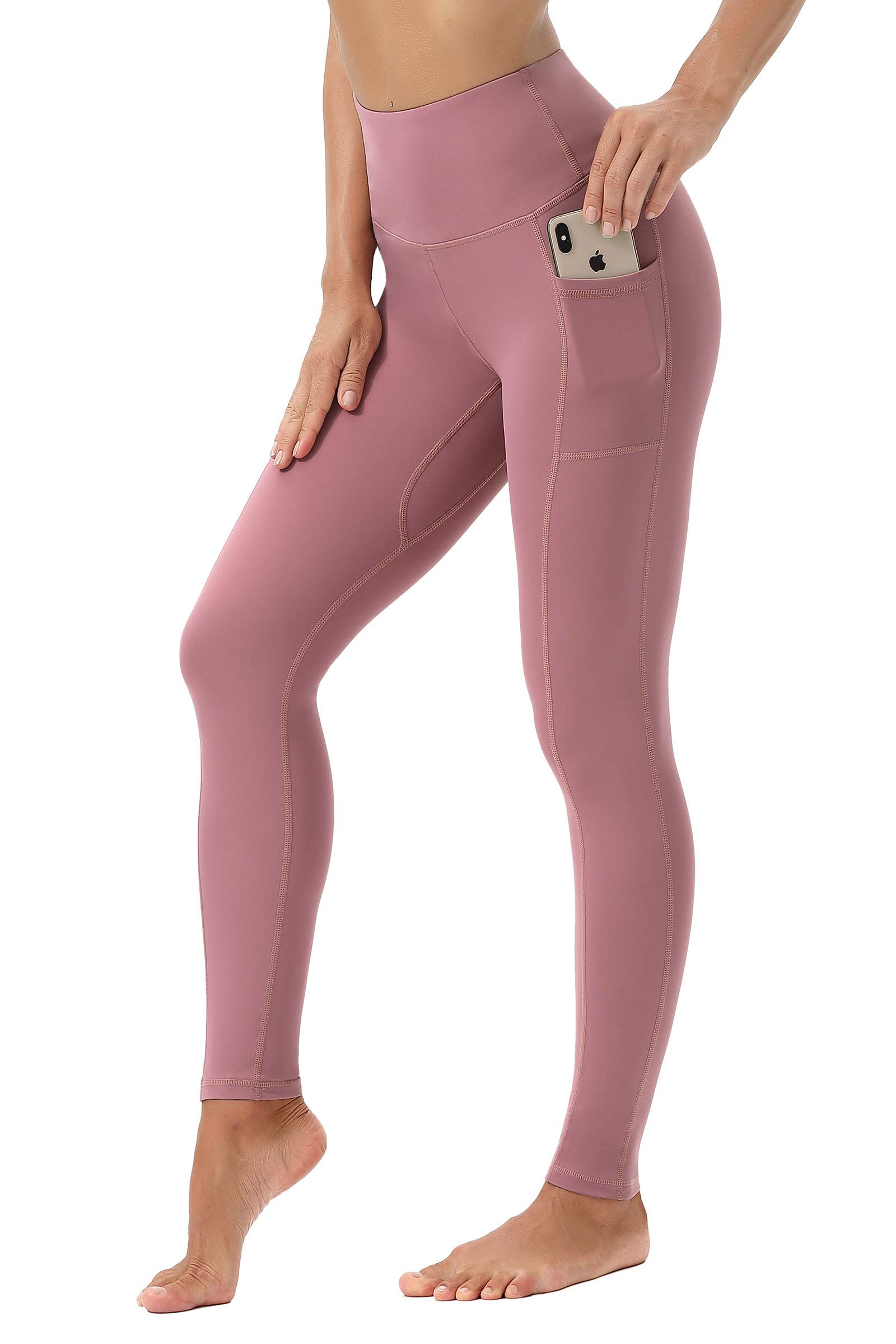 TYUIO High Waist Yoga Pants for Women with Pockets - Stretchy Workout Leggings for Running, Gym & Lounge - Comfortable Athletic Tights for Yoga, Pilates & Everyday Wear