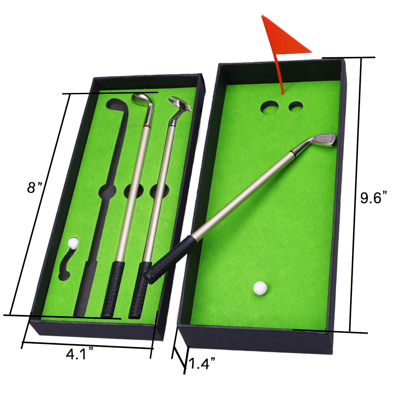 Funny Golf Pen Desktop Game - Unique Gift for Golf Lovers, Coworkers & Boss - Perfect Stocking Stuffer for Office, Home & Golf Club Entertainment