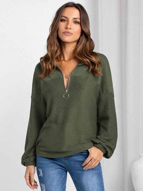 Casual Solid Zip Hoodie - Lightweight & Stylish Men's & Women's Pullover for Everyday Wear, Travel & Outdoor Activities