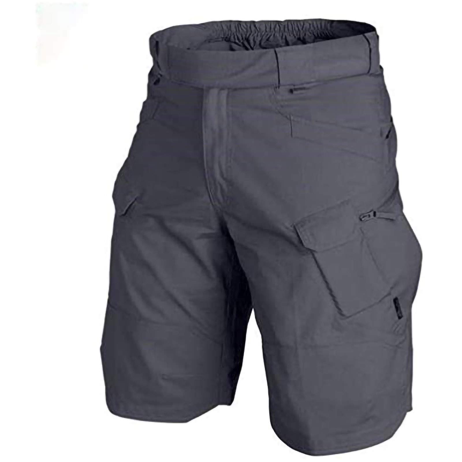 Men's Casual Joggers Shorts with Multi-Pockets & Drawstring - Sweat-Resistant Workout Running Shorts for Gym, Hiking, and Outdoor Activities