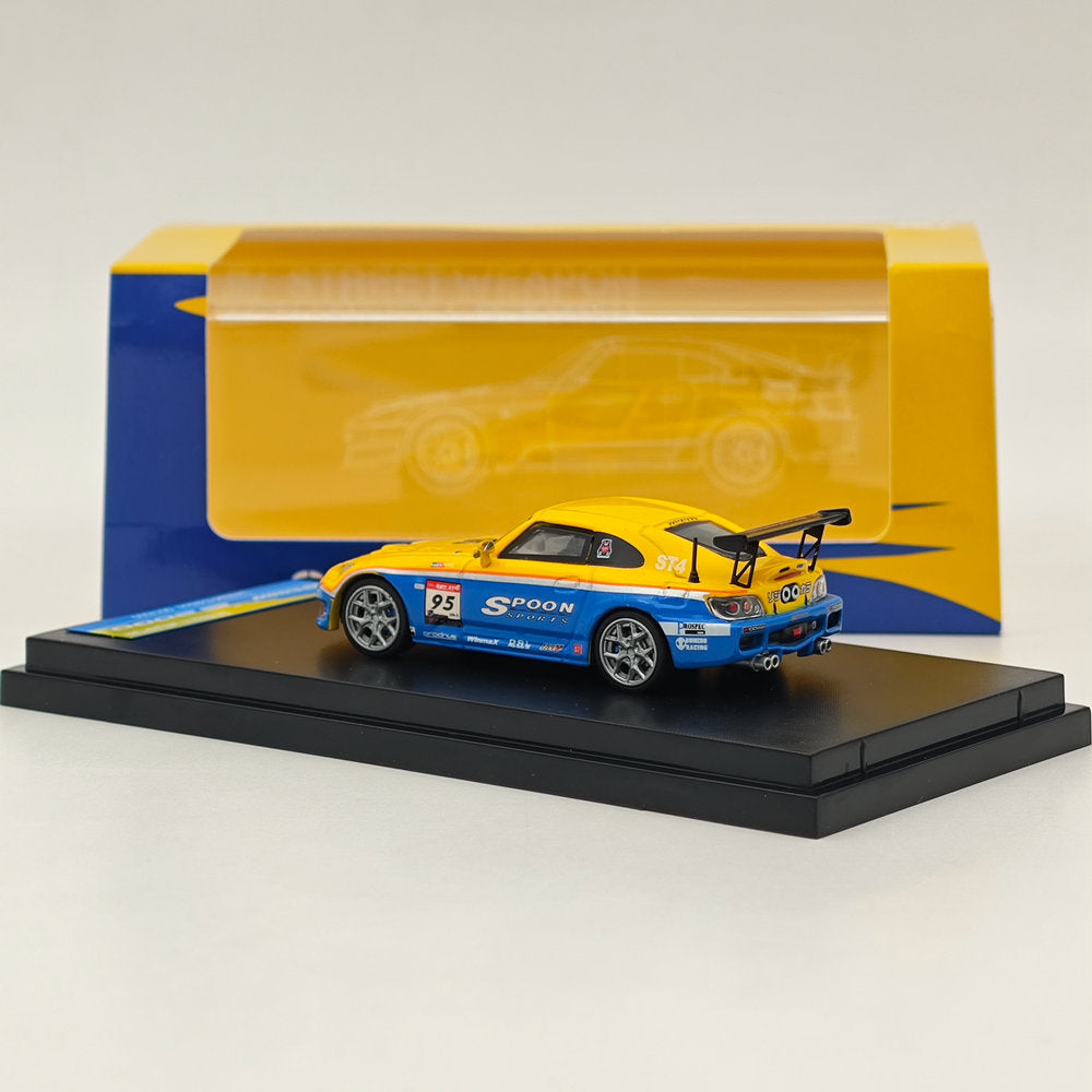 1:64 Scale Honda S2000 SPOON Limited Edition Diecast Model Car (500 Pieces) - Collectible Street Weapon Series - Perfect for Display, Racing Enthusiasts & Diecast Collectors
