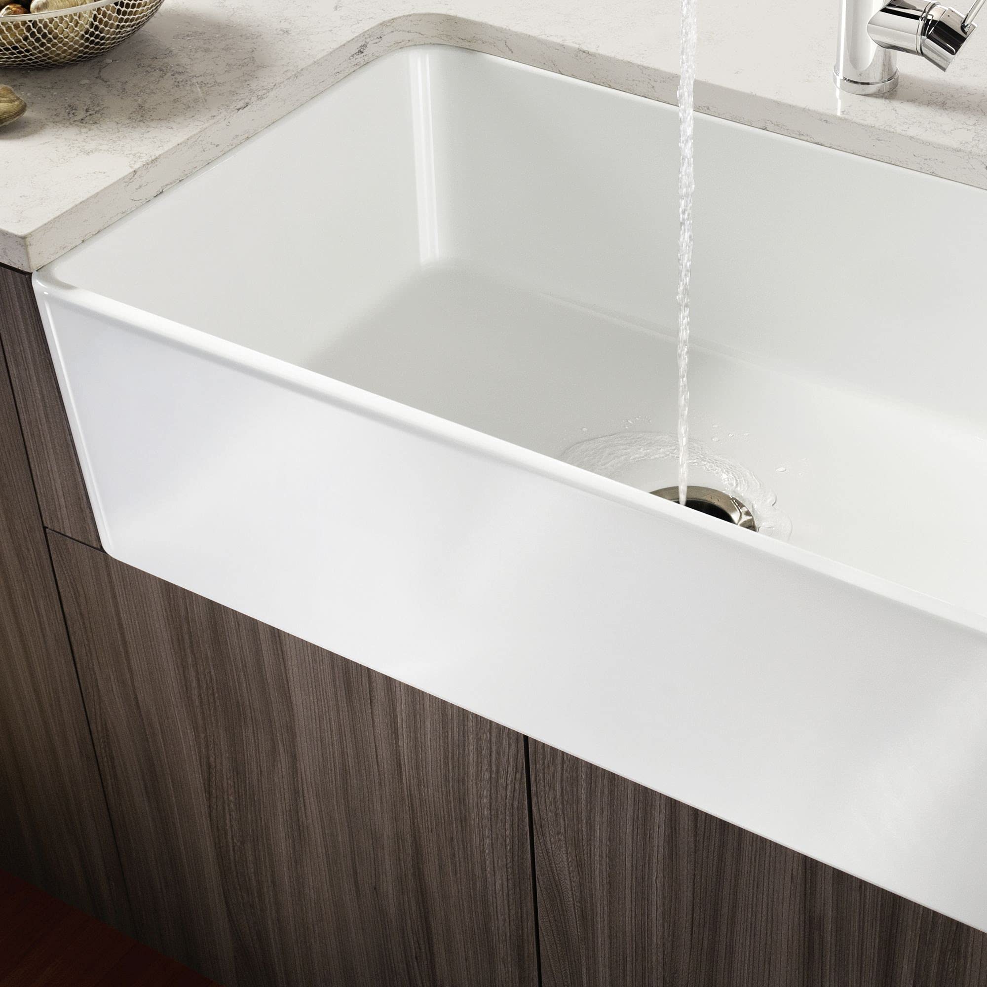 BLANCO 525010 Cerana 30 x 19 Inch Undermount Kitchen Sink in White - Durable Stainless Steel for Modern Kitchens, Perfect for Food Prep and Dishwashing