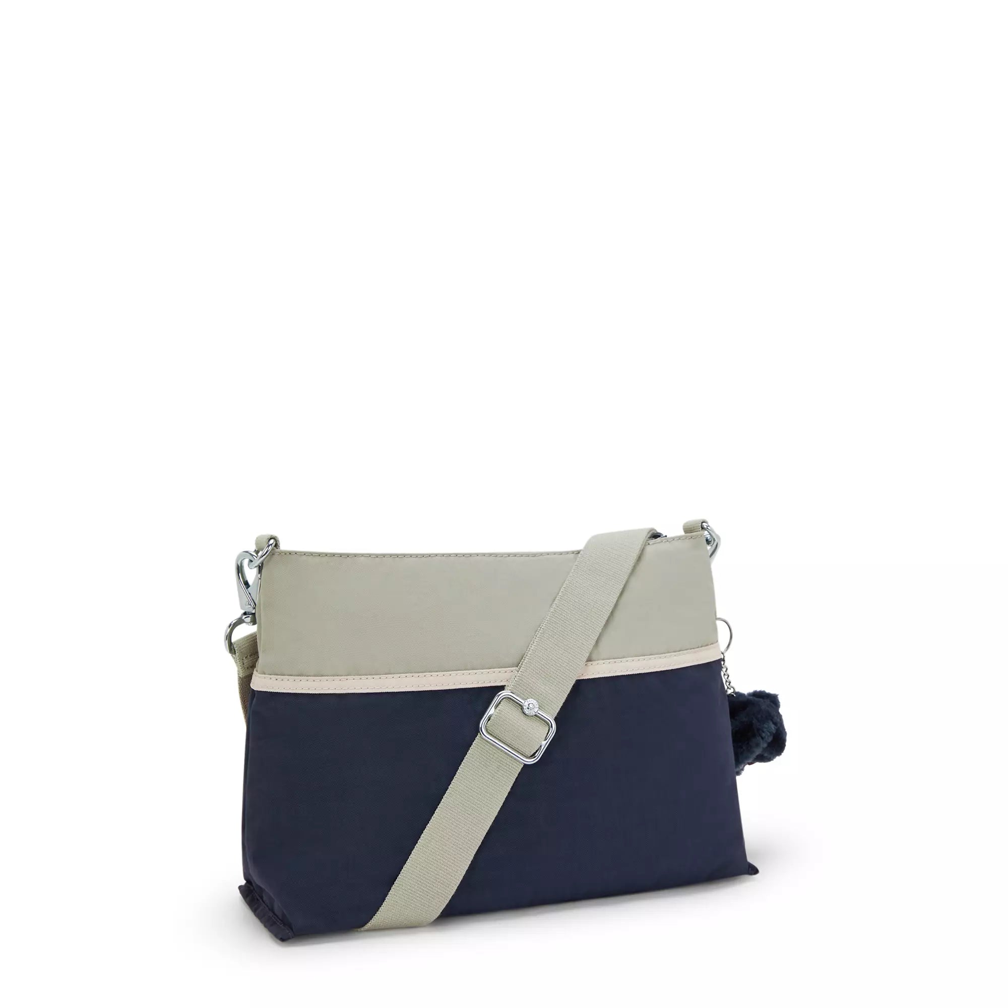 Kipling Hadia Shoulder Bag for Women - Lightweight Travel & Everyday Crossbody Purse in Blue Block F24 | Perfect for Work, Gym & Weekend Outings