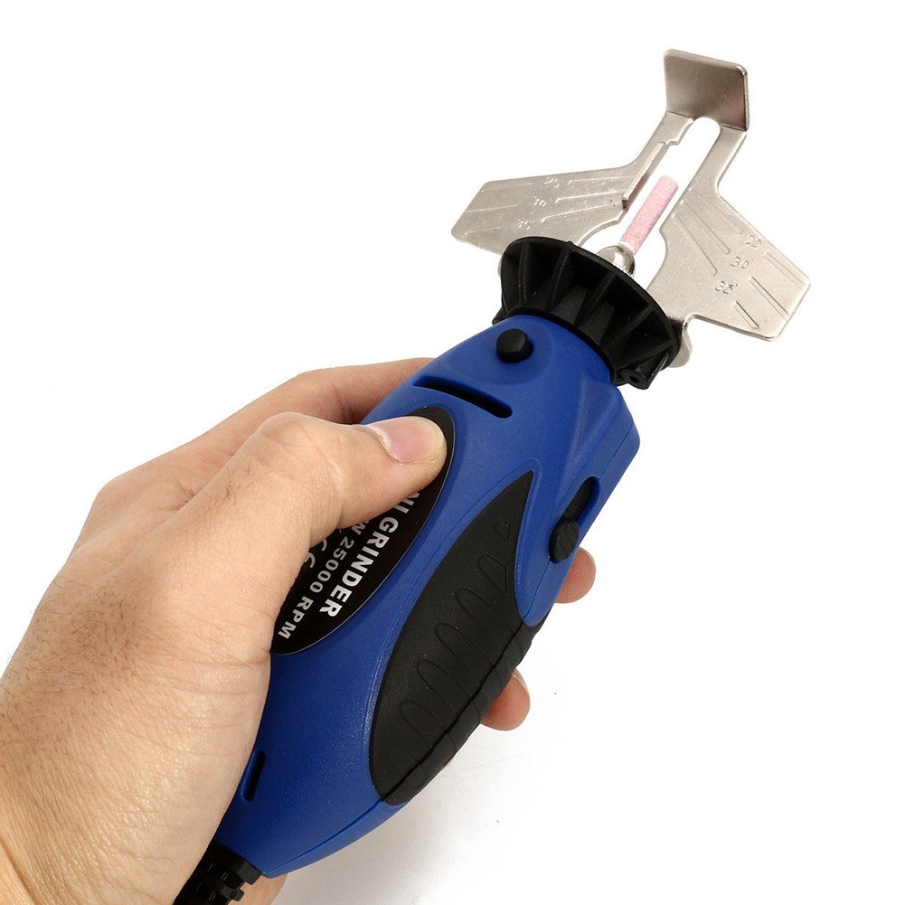 Laliva 12V Electric Chainsaw Sharpener - Professional Chainsaw Grinder & File Tool (CLH@8) for Wood Cutting, Tree Trimming & DIY Projects