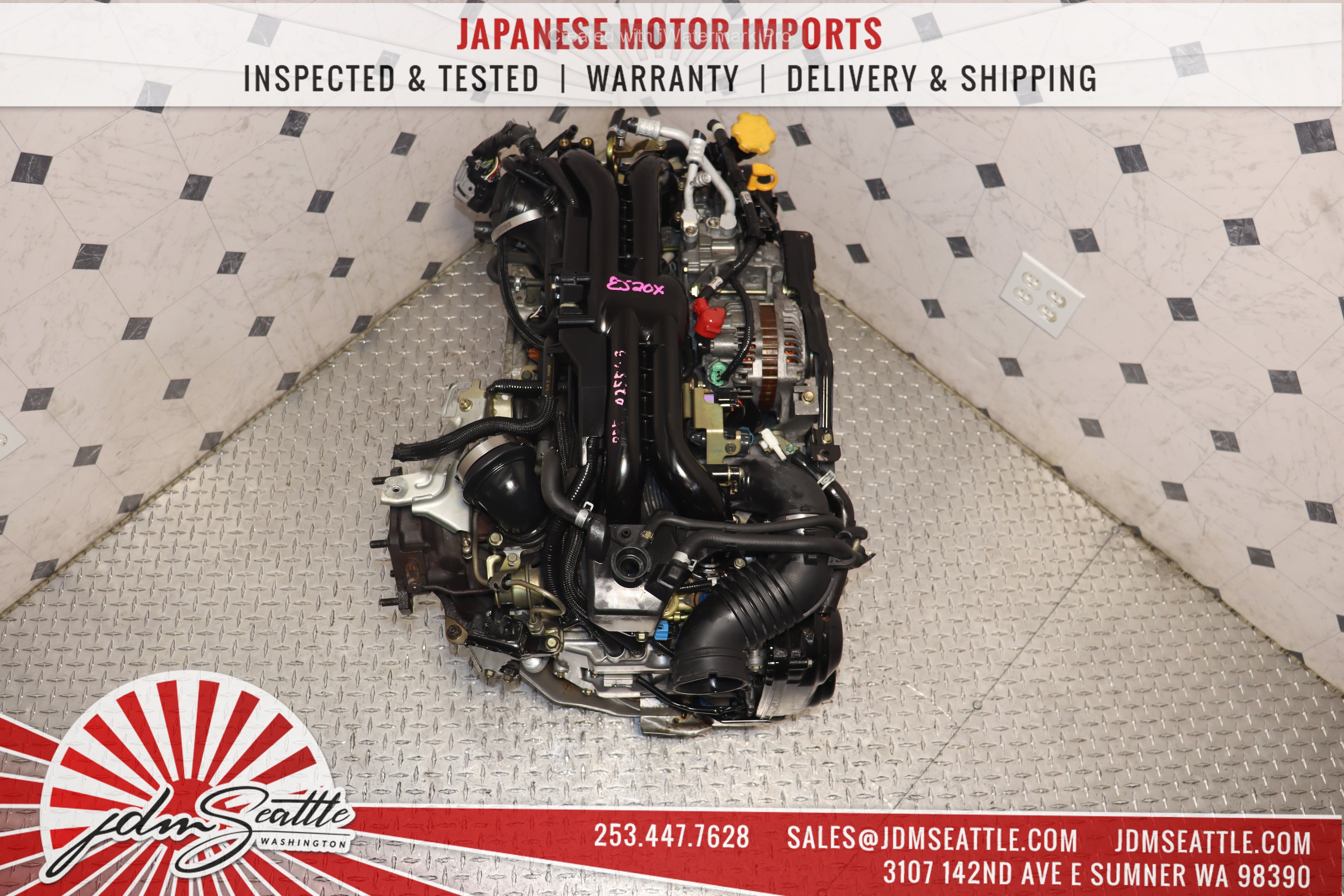JDM EJ20X 04-06 Subaru Legacy / Forester XT / Baja 2.0L Turbo Engine Upgrade to 2.5L Replacement - Performance Boost for Off-Road & Street Racing