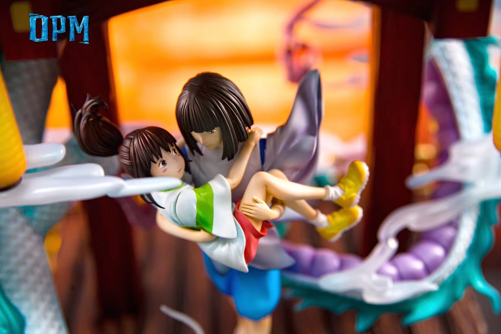 OPM Studio CP001 Spirited Away Anime Figure - Collectible Studio Ghibli Character Model for Fans & Decor | Perfect for Home Display, Office Decor, and Gifts