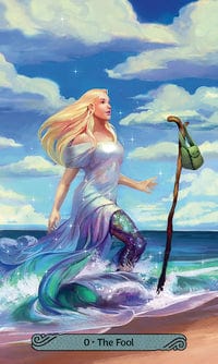 Mermaid Tarot Cards - Unique Fantasy Tarot Deck for Divination, Meditation & Spiritual Guidance | Perfect for Beginners & Professional Readers | Gift for Tarot Lovers & Mystic Enthusiasts