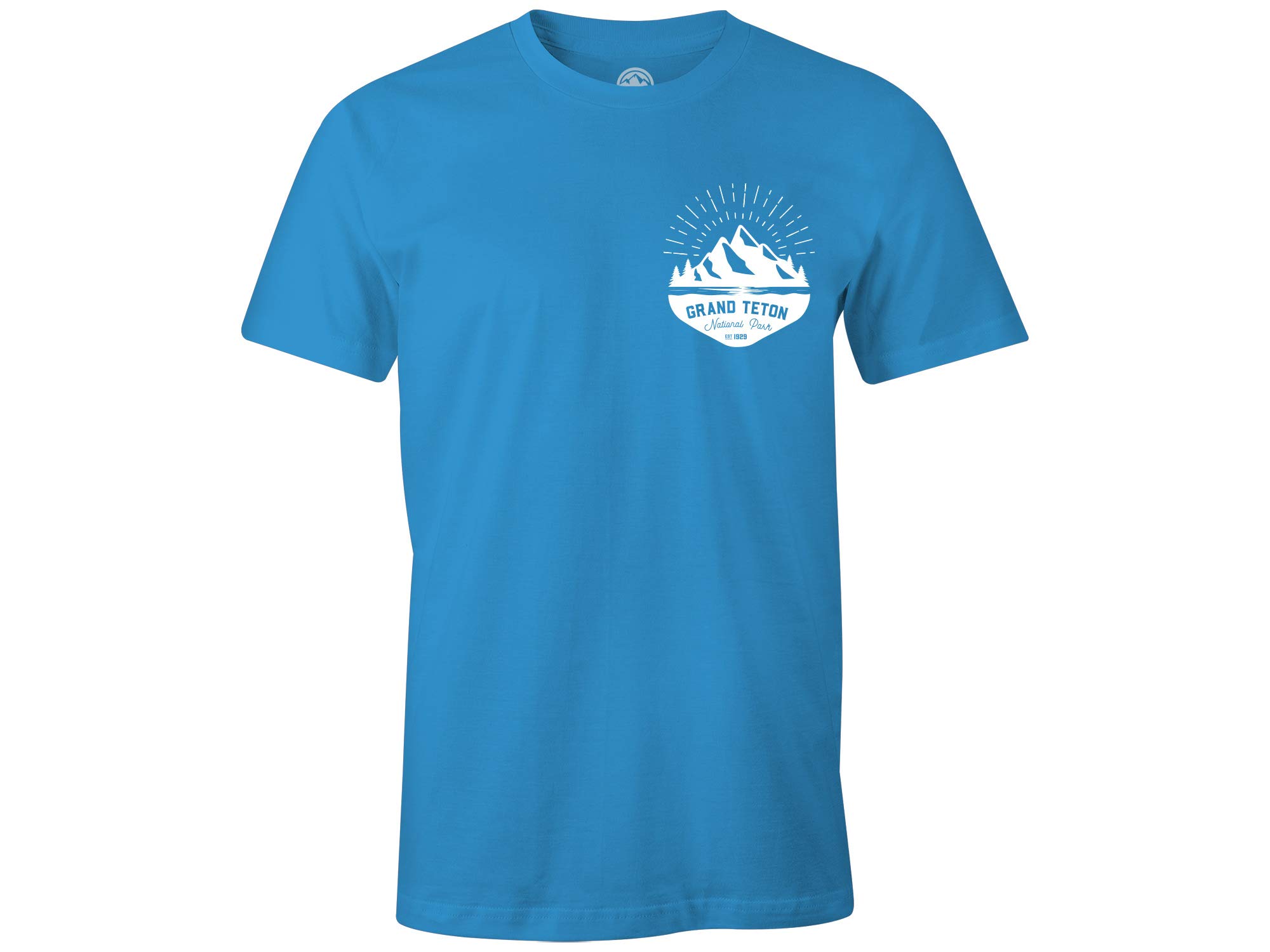 Gravity Outdoor Company Grand Teton AA USA Made T-Shirt - Premium American-Made Cotton Tee for Hiking, Camping & Outdoor Adventures