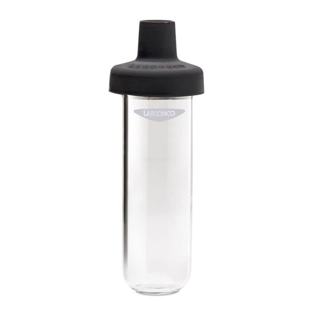 Fast Freeze 7540200 Borosilicate Glass Wide Mouth Flat Bottom Flask - 80ml Capacity - Ideal for Chemistry Labs, Home Brewing & Scientific Experiments