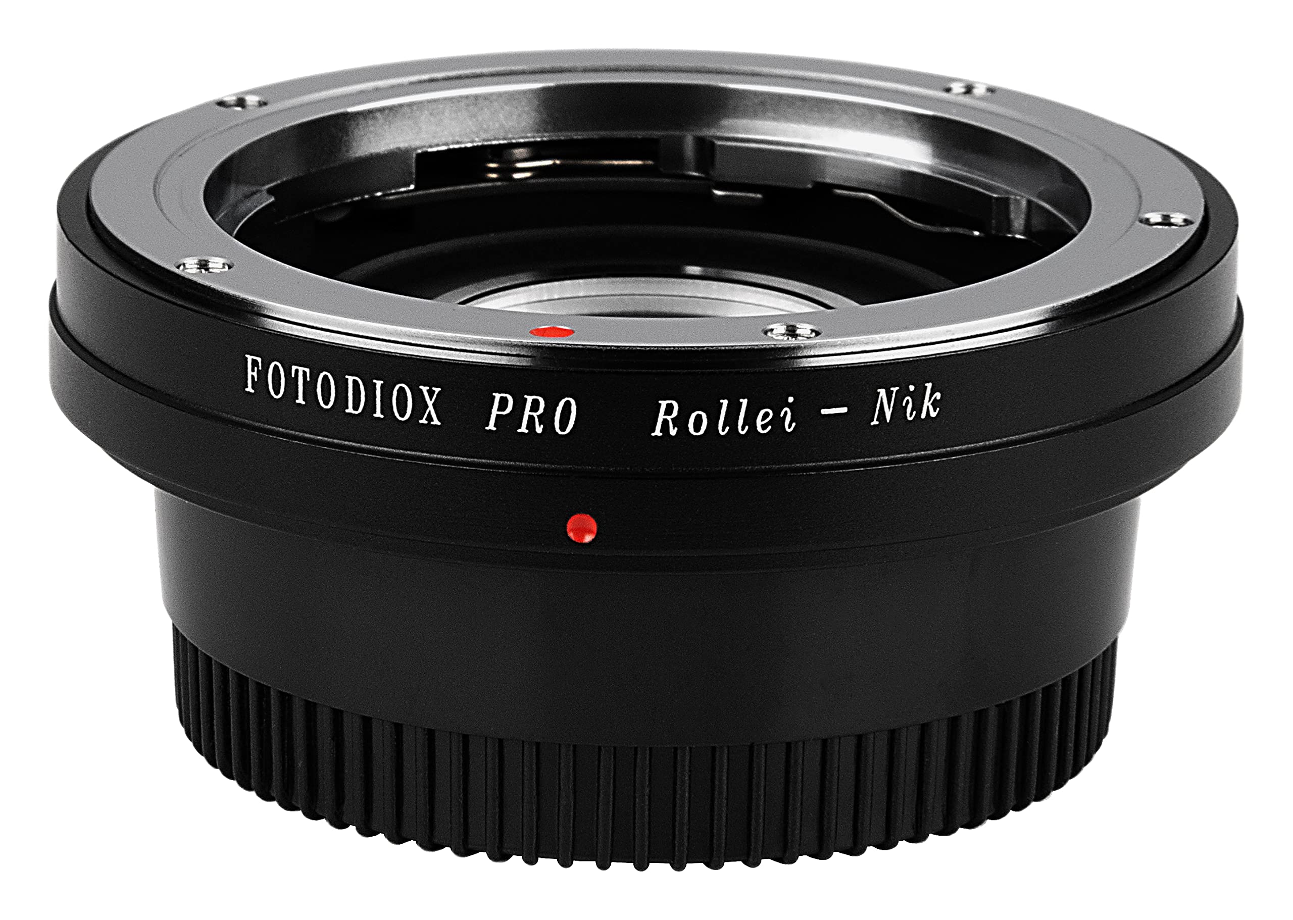 Fotodiox Pro Lens Mount Adapter - Rollei 35mm to Nikon F-Mount DSLR Camera Adapter | Compatible with Nikon D850, D750 & More | Perfect for Vintage Lens Photography & Film Making