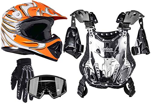 Orange w/ Black Gloves & Goggles