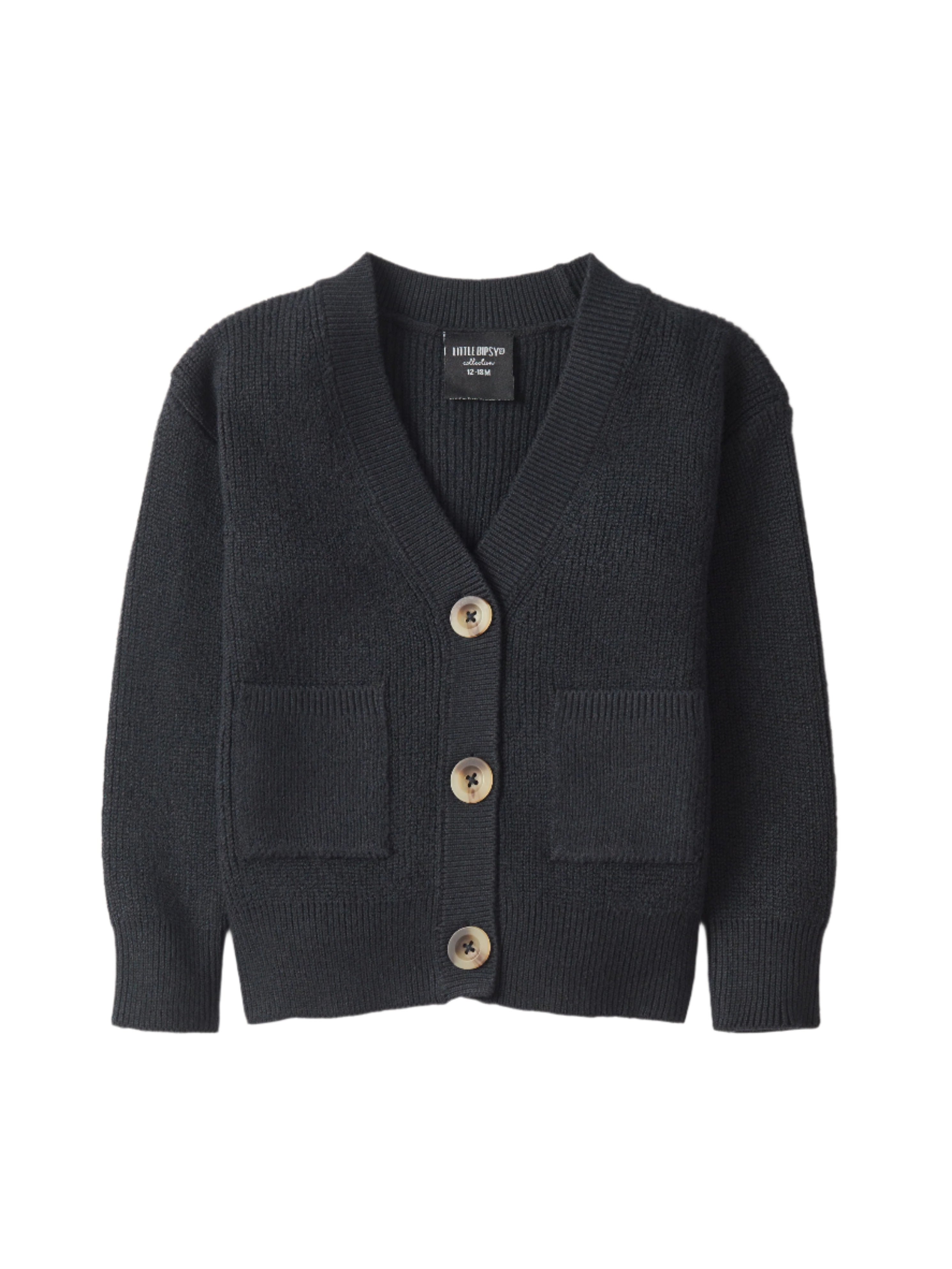 Soft Black Knit Cardigan for Women - Cozy Lightweight Sweater for Fall & Winter | Perfect for Layering, Office Wear & Casual Outfits