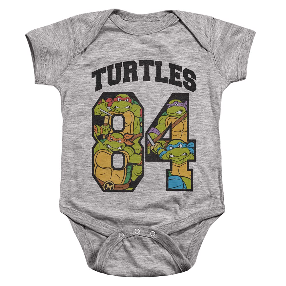 LOGOVISION TMNT Teenage Mutant Ninja Turtles 84 Unisex Baby Bodysuit - Soft Cotton Infant Snap Suit for Newborns & Toddlers - Perfect for Playtime, Daycare & Family Photos