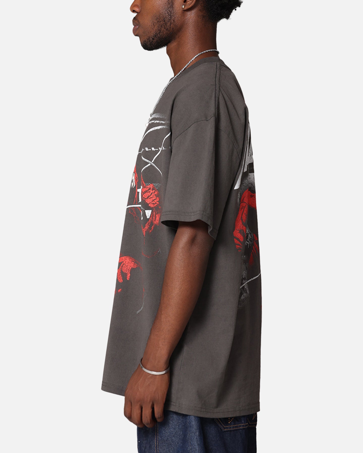 Marvel Daredevil Graphic T-Shirt for Men - Black Washed Cotton Tee with Superhero Print | Perfect for Comic Con, Cosplay, and Casual Wear