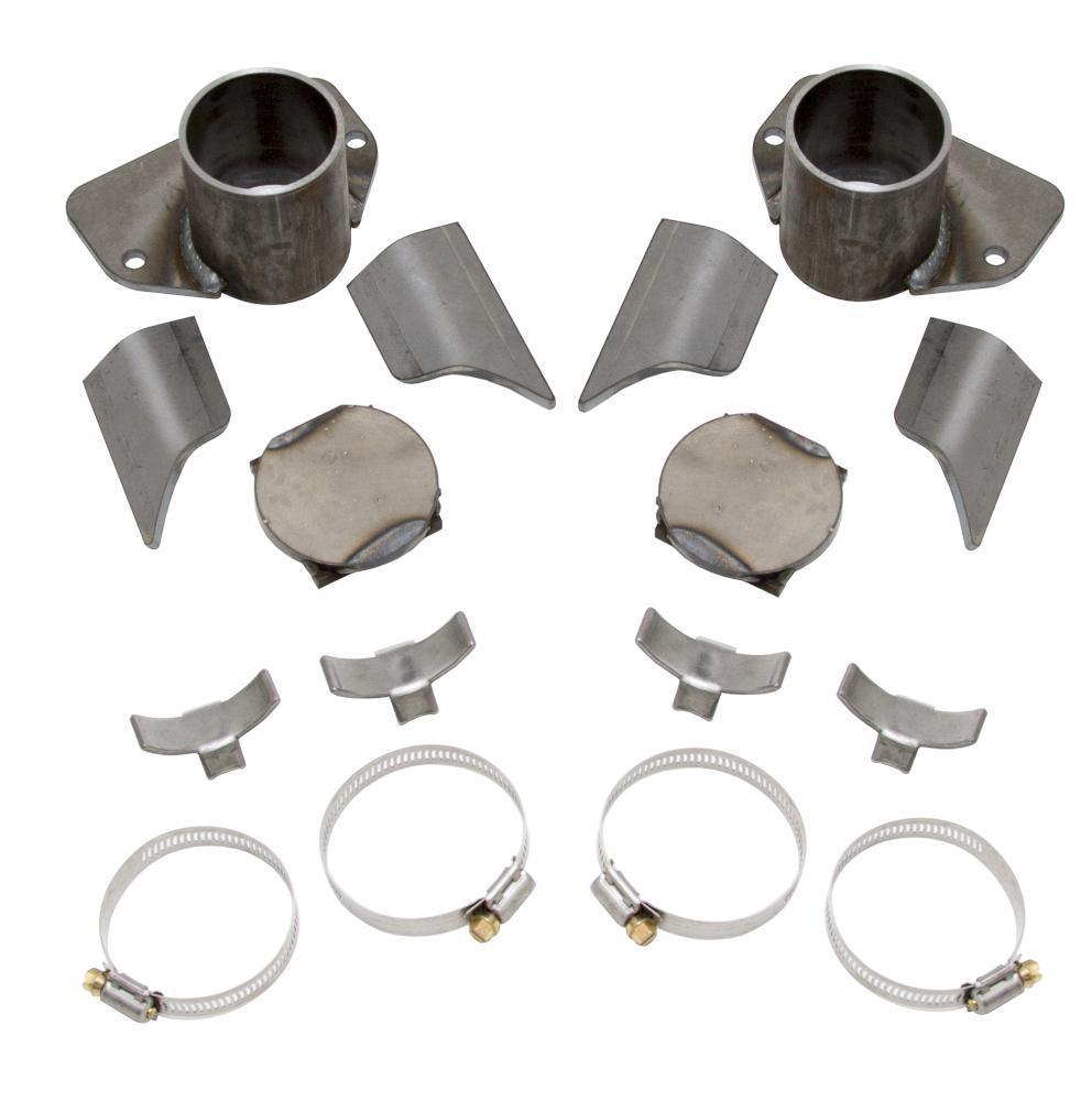 2003-2023 Toyota 4Runner Heavy Duty Weld-On Rear Bump Stops Kit - Off-Road Bumper Protection for Rock Crawling & Overlanding Adventures