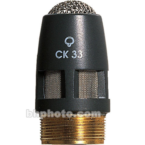 AKG CK33 Hyper Cardioid Microphone Capsule - Compatible with GN Series, HM 1000 & LM 3 Mic Housings | Professional Studio & Live Sound Recording