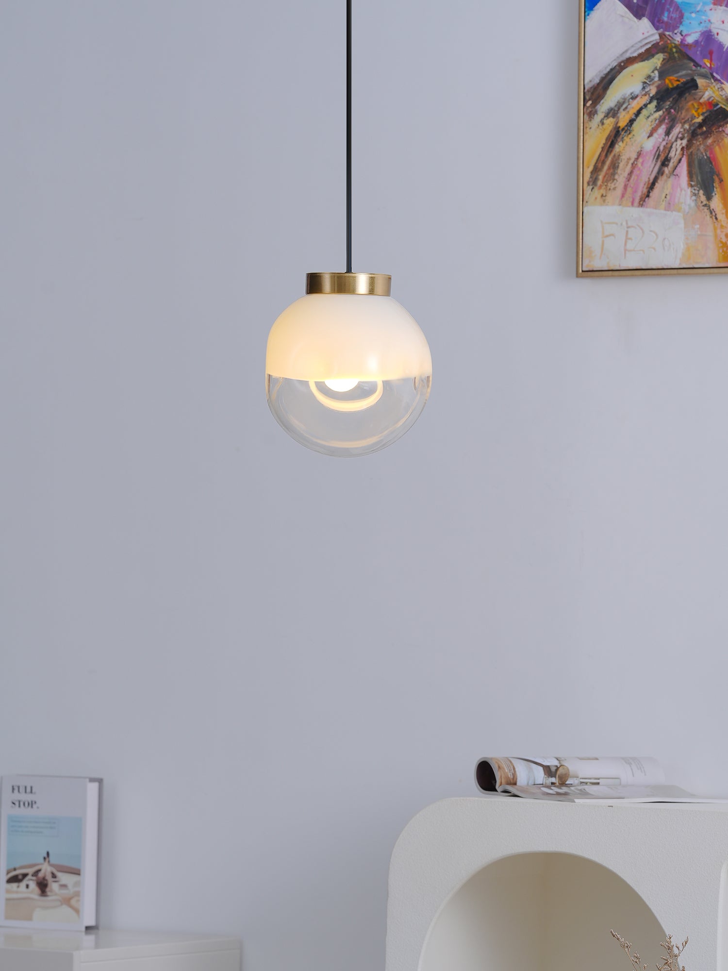 Elegant Ecar Pendant Lamp - Modern Hanging Light Fixture for Living Room, Bedroom, and Dining Room Decor | Perfect for Home and Office Lighting