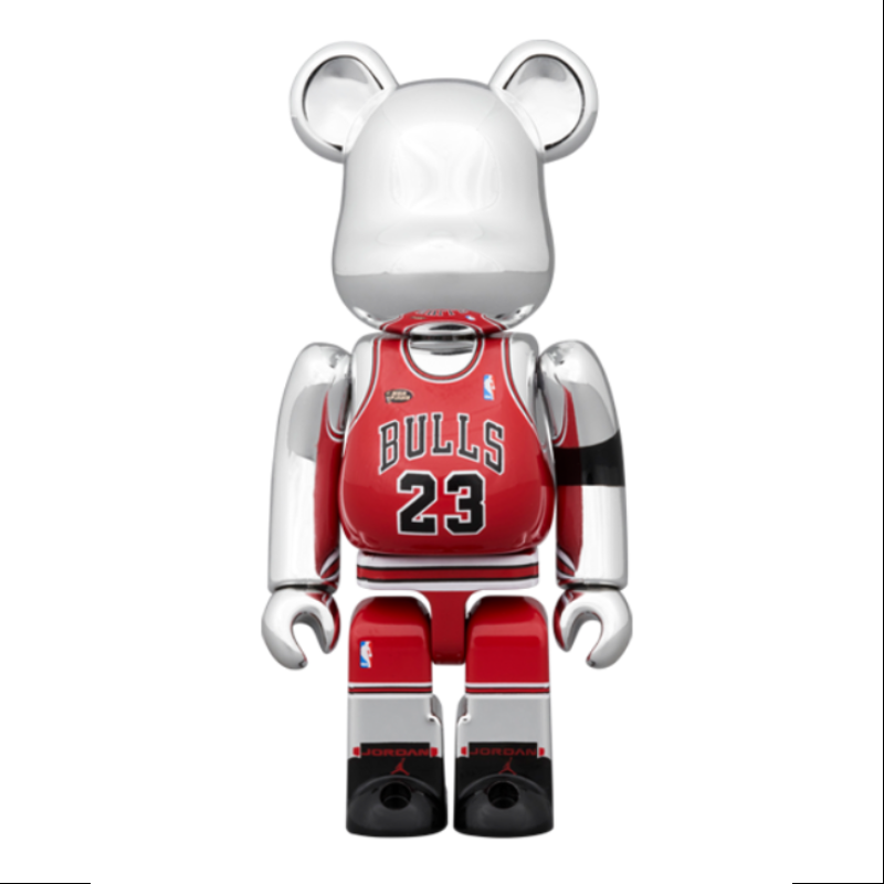 Be@rbrick Michael Jordan 1998 Last Shot 400% & 100% Limited Edition Collectible Figure - Perfect for NBA Fans, Sneakerheads, and Toy Collectors